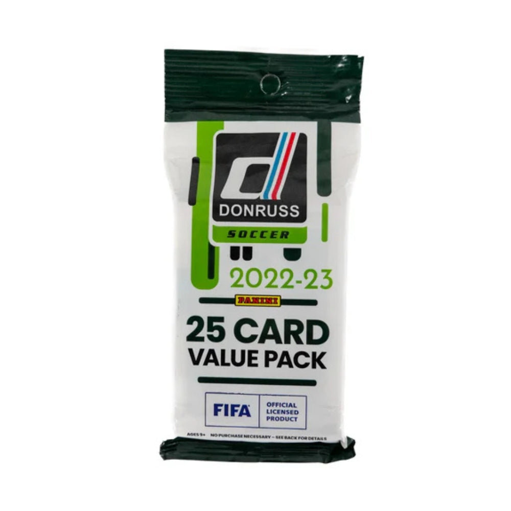 2022/23 Panini Donruss Soccer Jumbo Value Pack, fotbollskort samlarbilder med stjärnor från världens bästa klubblag
