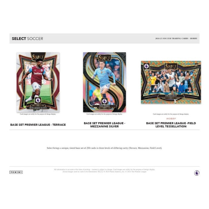 2024-25 Panini Select Premier League - Hobby Box
