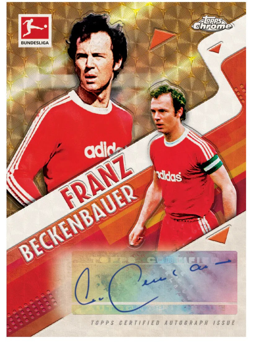 2024/25 Topps Chrome Bundesliga Hobby Box – Autograf, Refractors & Inserts