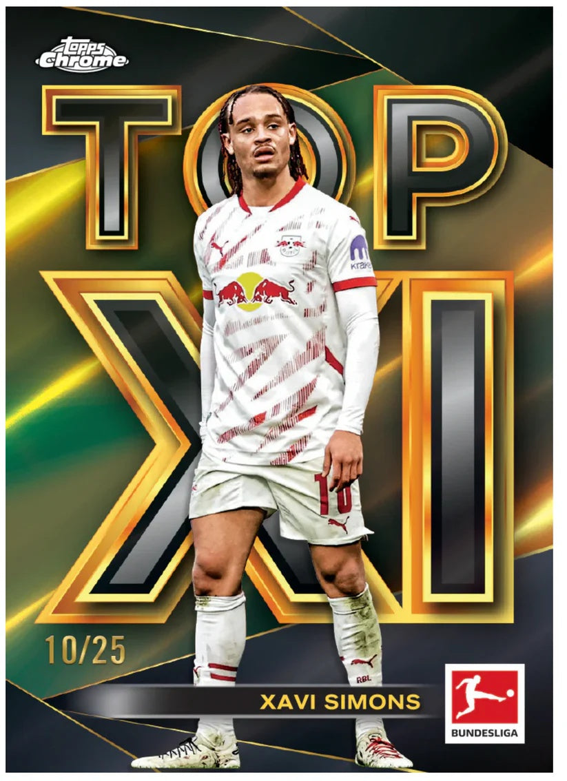 2024/25 Topps Chrome Bundesliga Hobby Box – Autograf, Refractors & Inserts