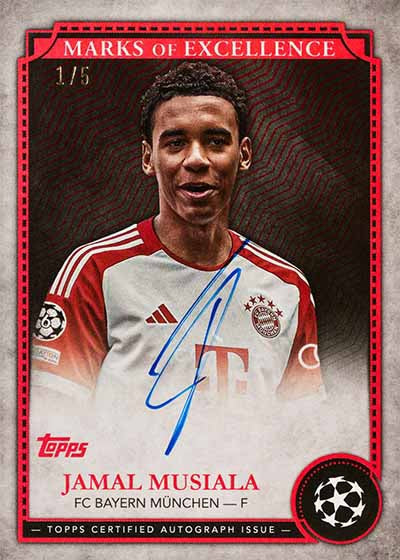 2024-25 Topps Chrome® UEFA Klubturneringer - Værdiboks