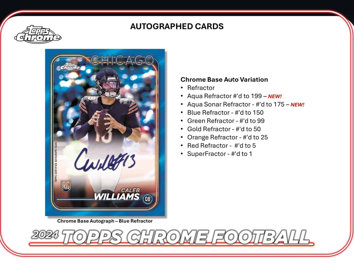 2024 Topps Chrome Fodbold - Mega Box