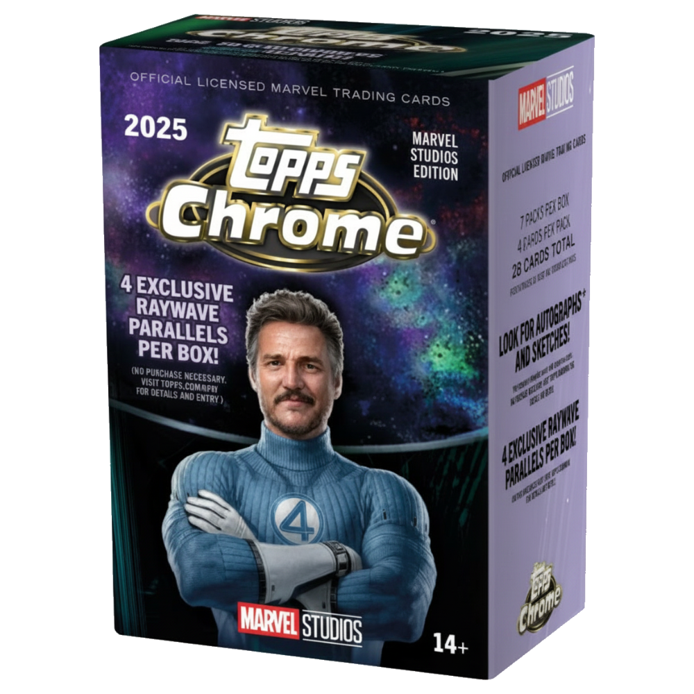 2025 Topps Marvel Studios Chrome Value Box