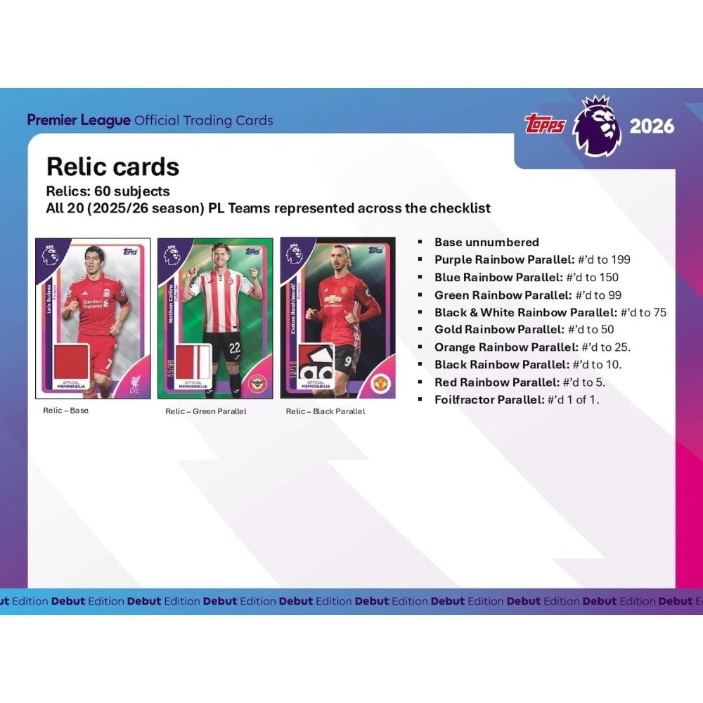 Topps Premier League 2025-26 - Hobbyboks