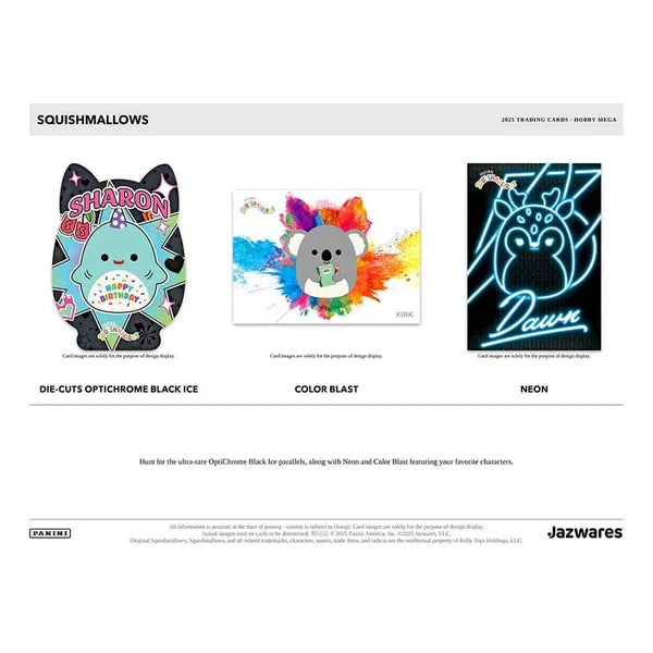 2025 Panini Squishmallows Series 2 Mega Box