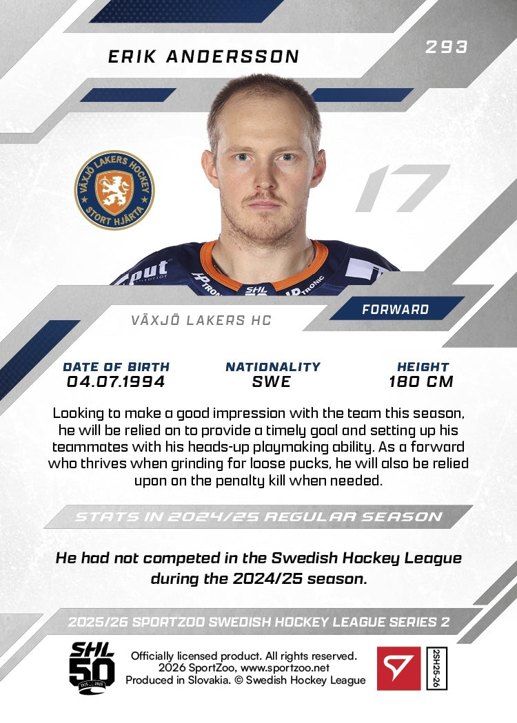 293 VLH Erik Andersson BLUE