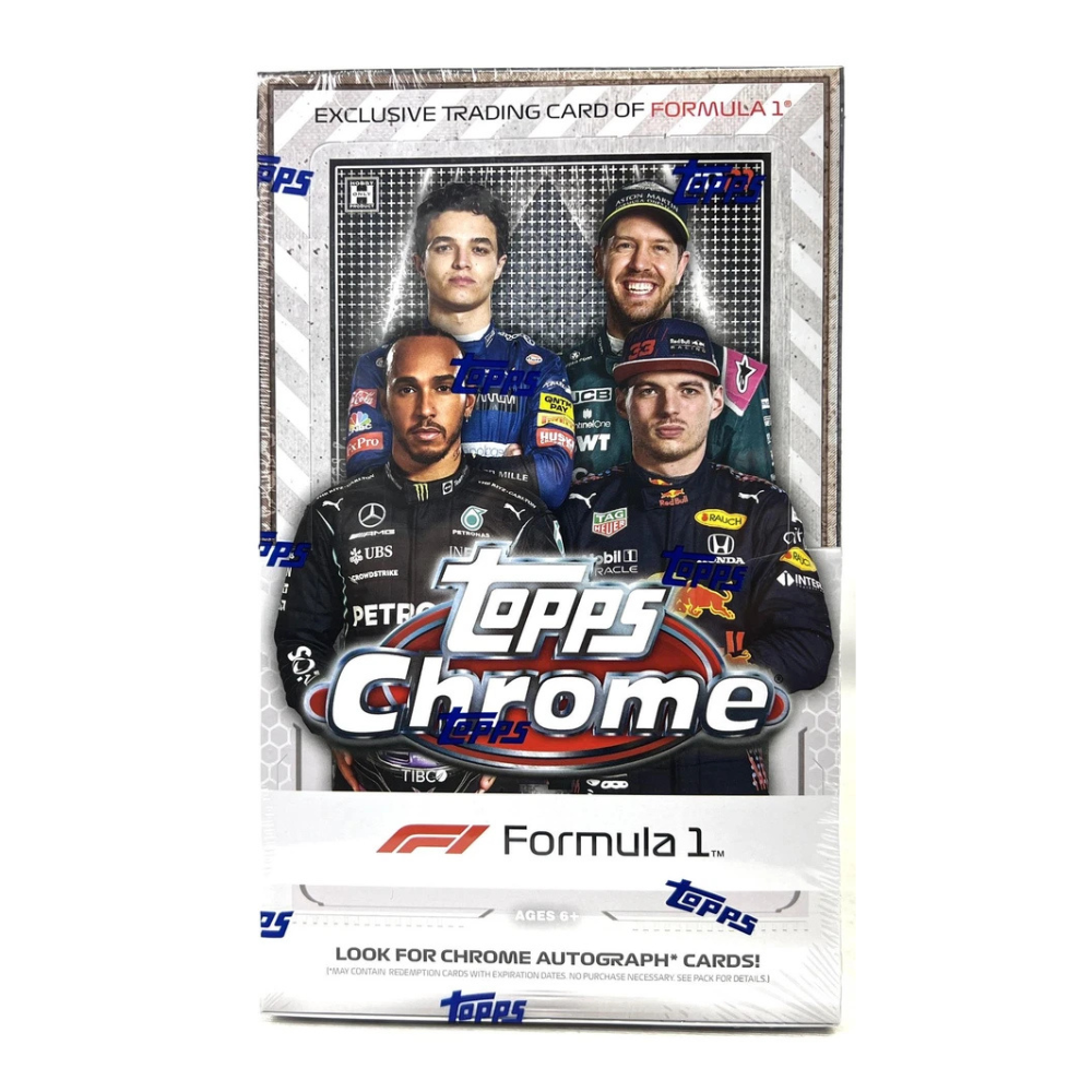 2021/22 Topps Formula 1 Chrome - Hobby Box