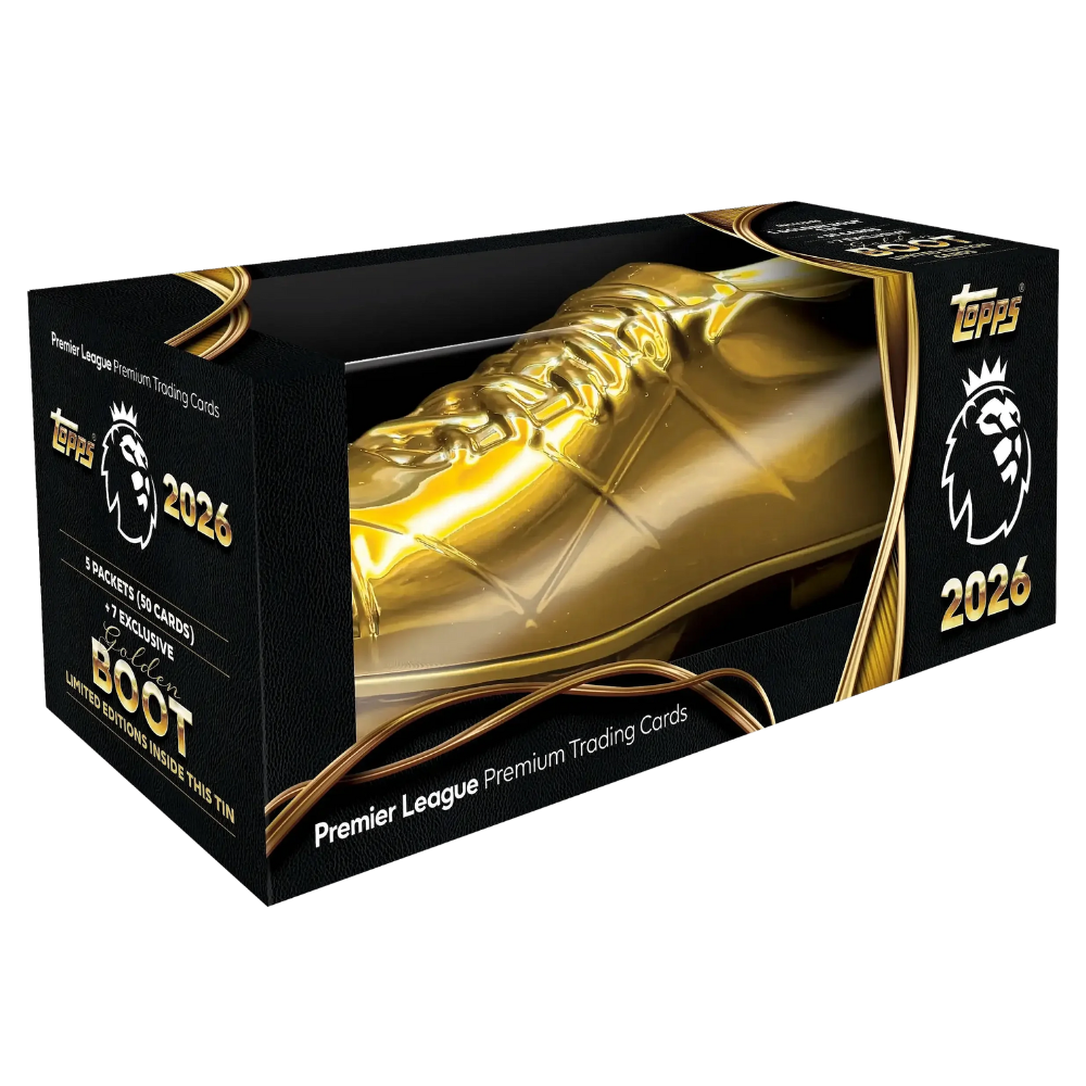 Topps Premier League 2026 Golden Boot Tin