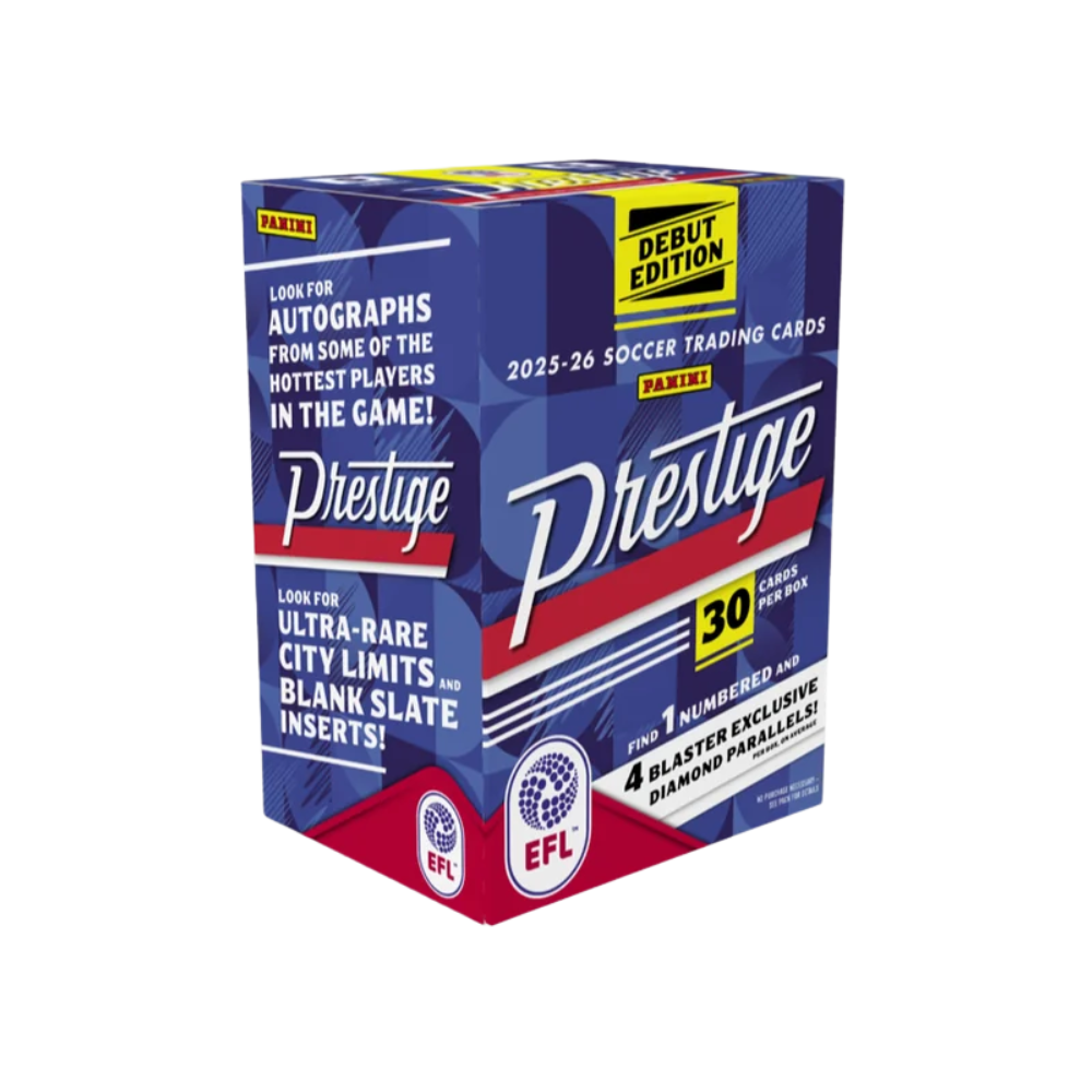 2025-26 Panini Prestige EFL Soccer Blaster Box