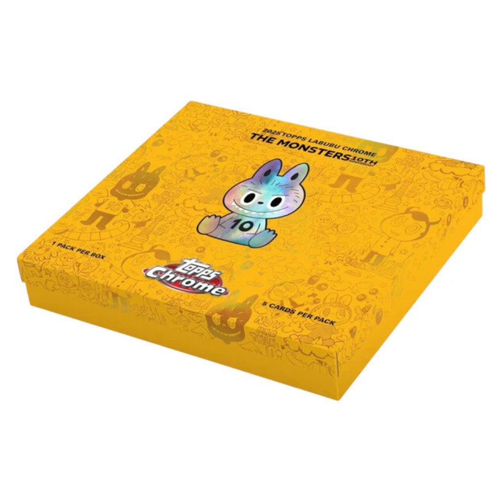 2025 Topps Labubu Chrome 10th Anniversary Box