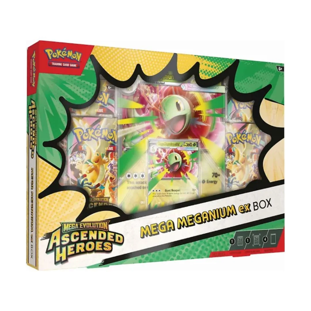 Pokémon Mega Evolution: Ascended Heroes Mega Meganium ex Box