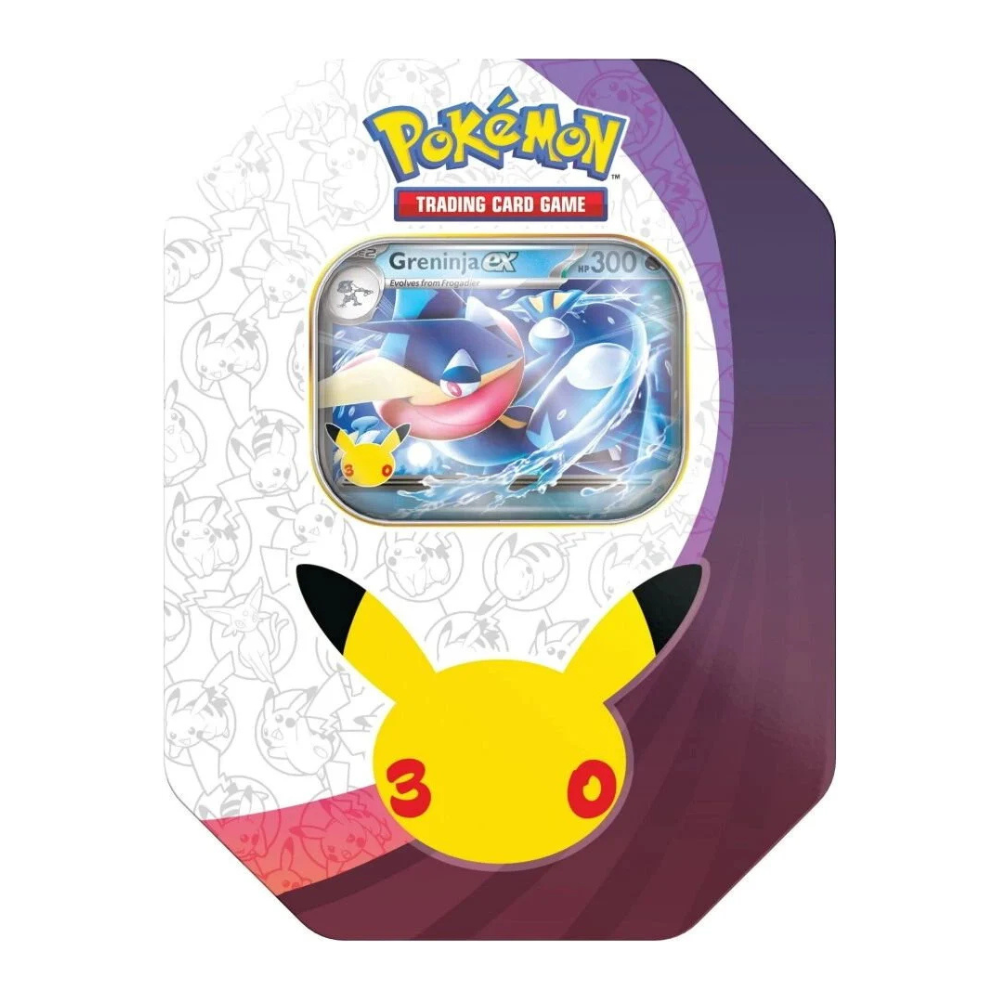 Pokémon 30th Celebration Greninja Tin