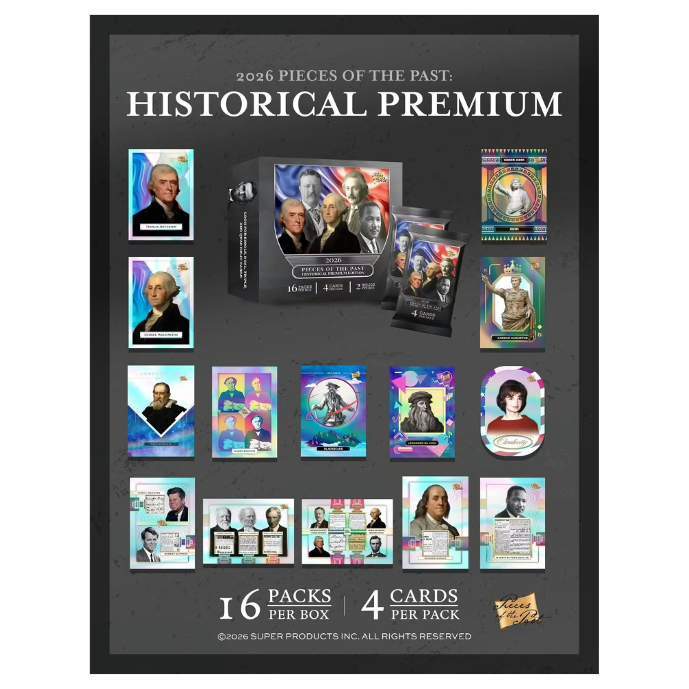 2026 Keepsake Pieces of the Past Historical Premium Edition Hobby Box