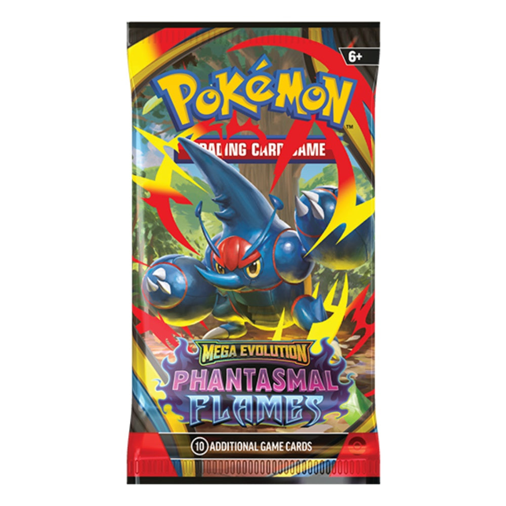Pokémon Mega Evolution: Phantasmal Flames Booster Pack