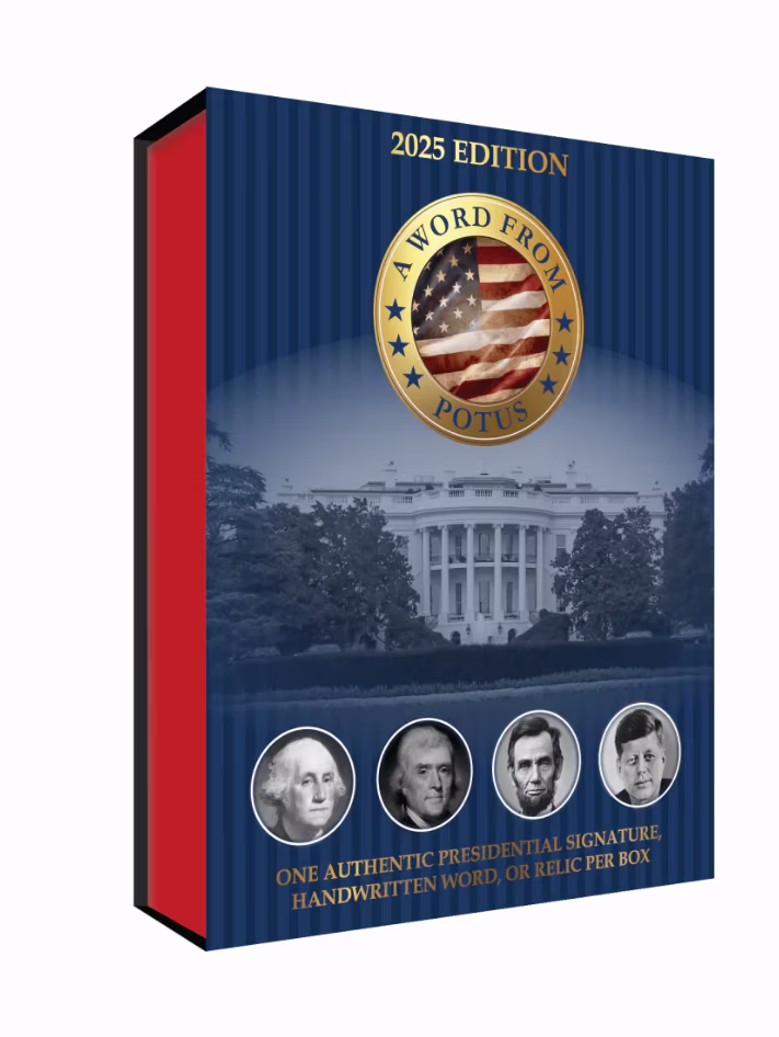 2025 POTUS Presidents of the United States Hobby Box