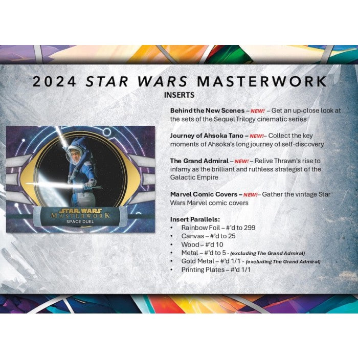 2024 Topps Masterwork Star Wars Master Box