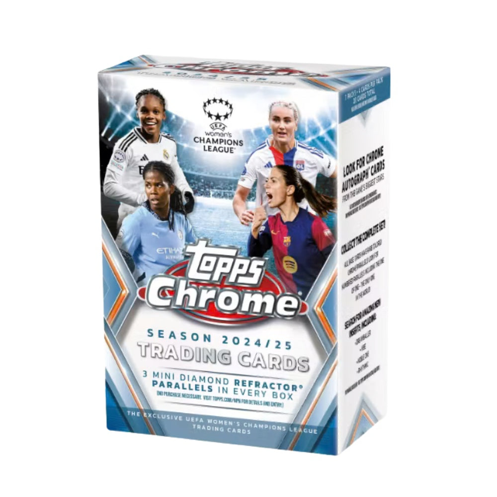 Topps Chrome UEFA Women's Champions League 24/25 - Value Box