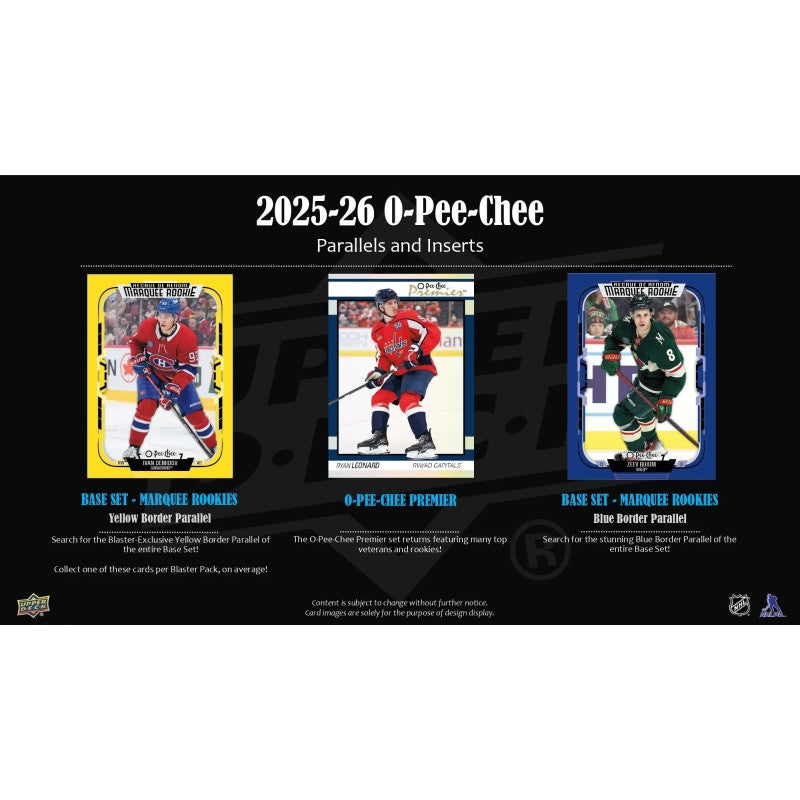 Upper Deck 2025-26 NHL O-Pee-Chee Blaster Box