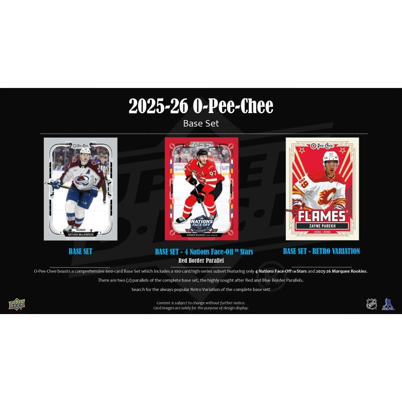 Upper Deck 2025-26 NHL O-Pee-Chee Blaster Box