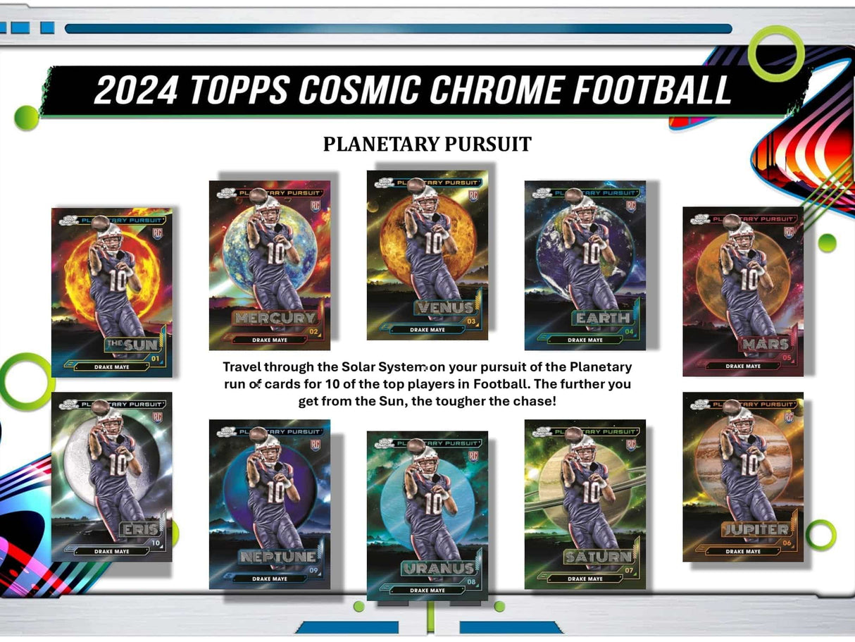 2024 Topps Cosmic Chrome Football - Hobby Box