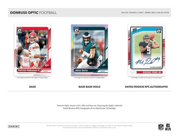 2024 Donruss Optic Football - Blaster Box