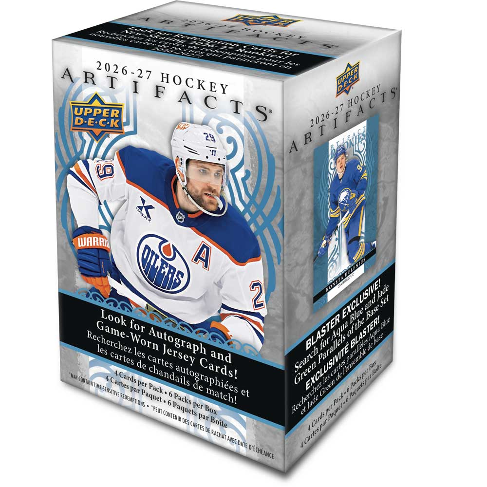 2026-27 Upper Deck Artifacts Hockey Retail Blaster Box