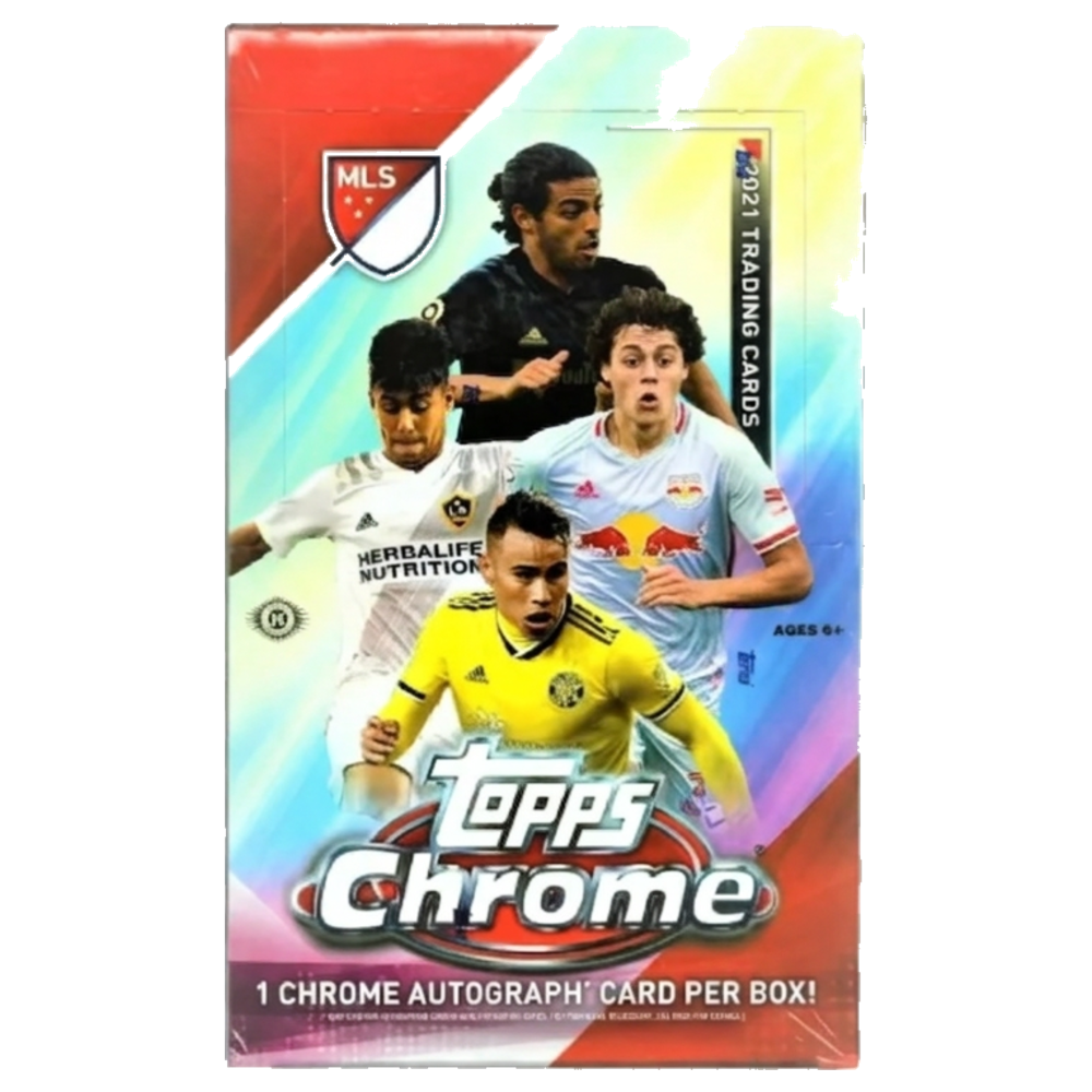 2021 Topps Chrome MLS Soccer Hobby Box