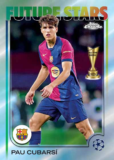 2024-25 Topps Chrome® UEFA Klubturneringer - Hobbyboks