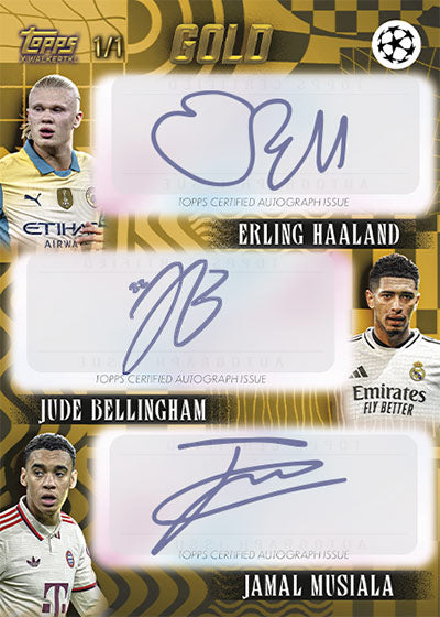 Topps GULD UEFA Klubturneringer 24/25