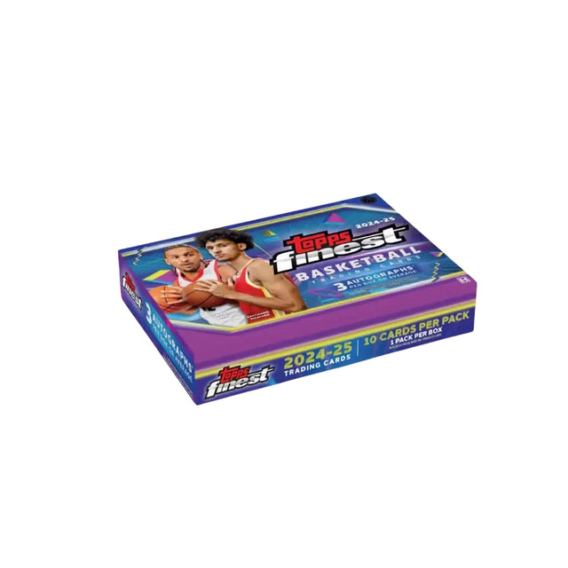 2024-25 Topps Finest Basketball Breakers Delight Box, exklusiva basketkort för samlare och samlarbilder.