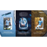 2024-25 Topps Manchester City Blue Moon fotbollskort hobby box med samlarbilder på Manchester City.