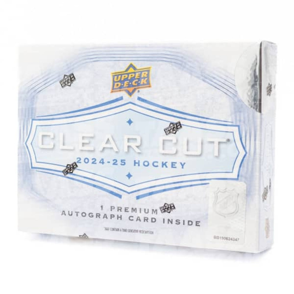 2024/25 Upper Deck Clear Cut – 1 autograf pr. æske
