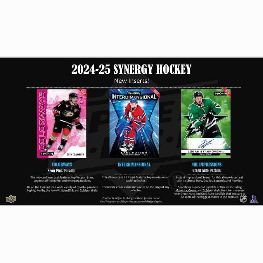 2024/25 Upper Deck Synergy Hockey NHL Hobbyboks