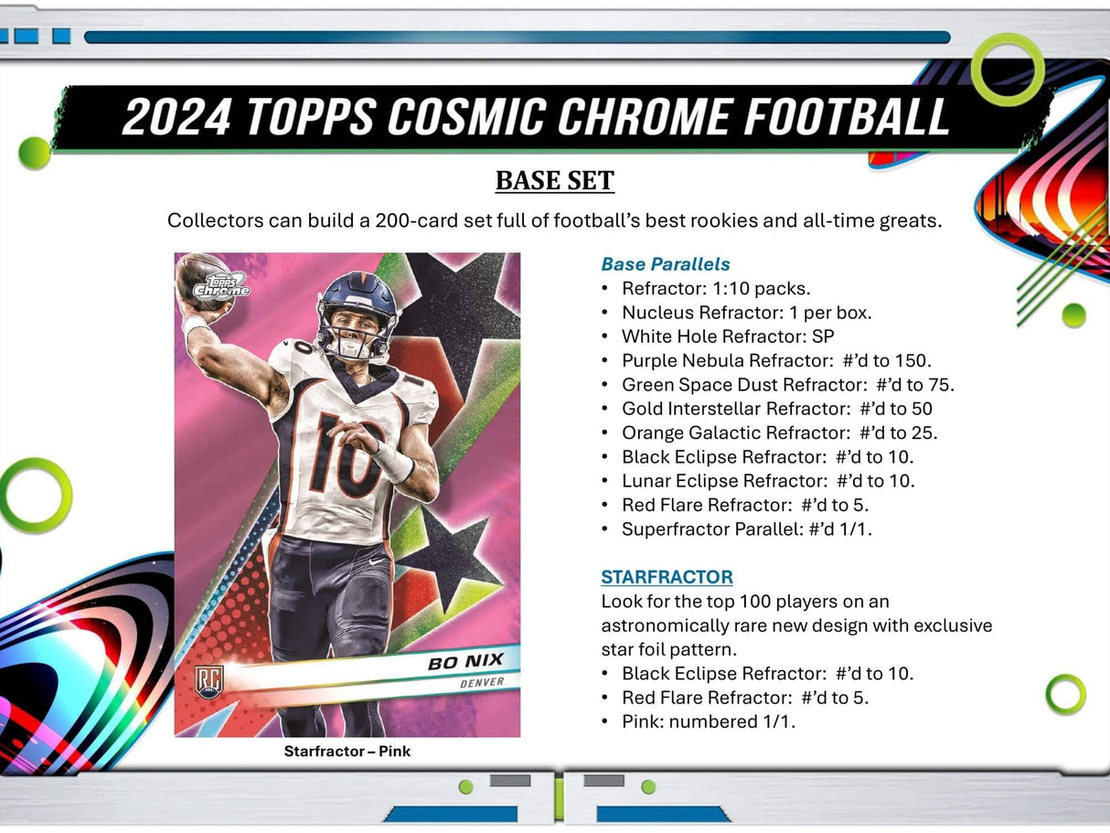 2024 Topps Cosmic Chrome Fodbold - Hobbyboks