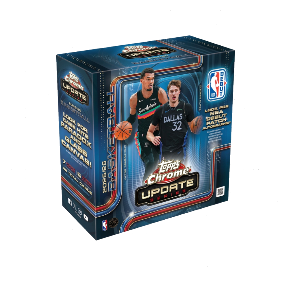 2025-26 Topps Chrome Updates Basketball Mega Box