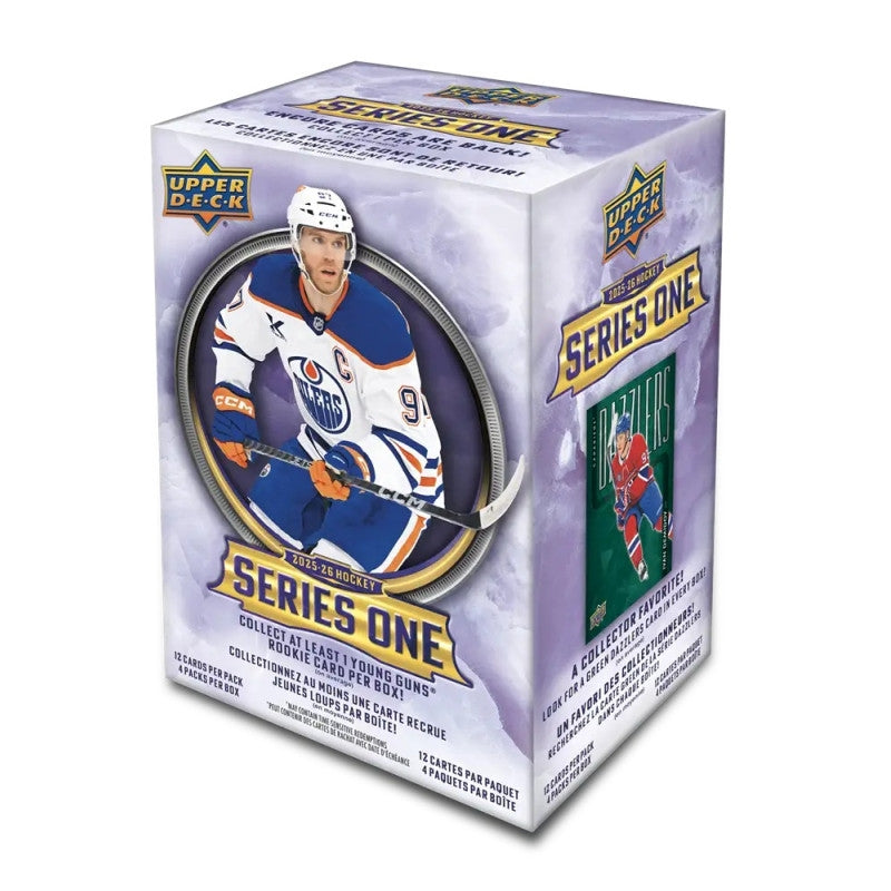 2025/26 Upper Deck Series 1 Hockey NHL Blaster Box