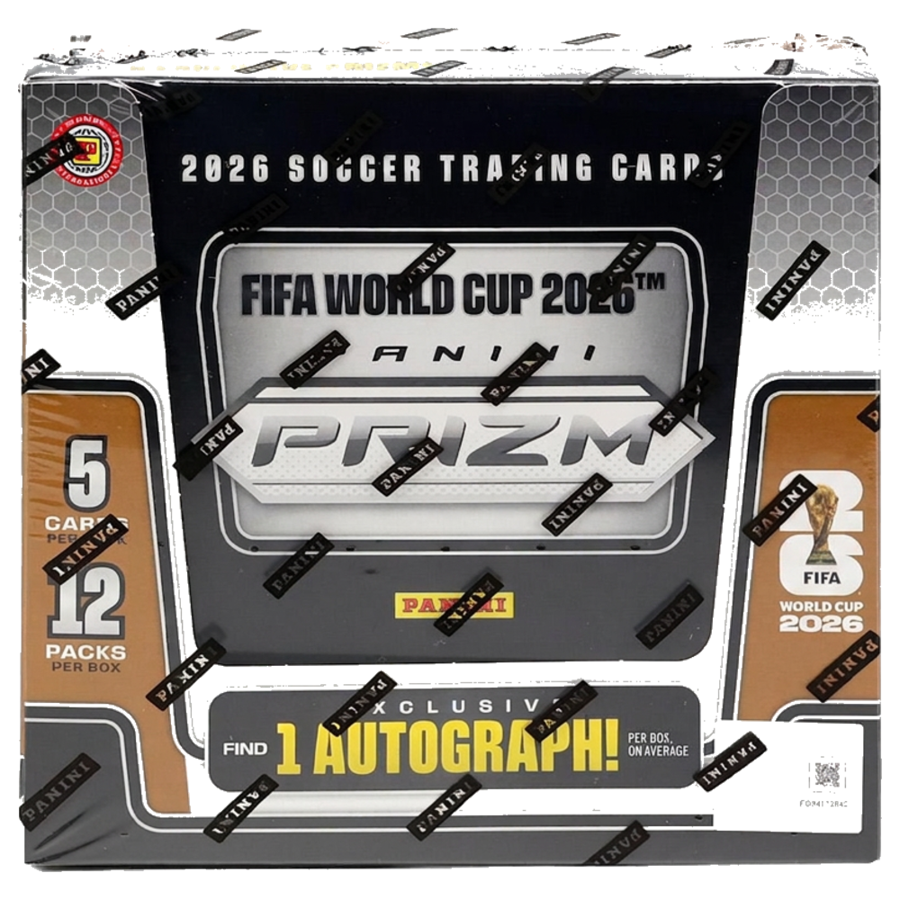 2026 Panini Prizm FIFA World Cup Soccer Hobby International Box