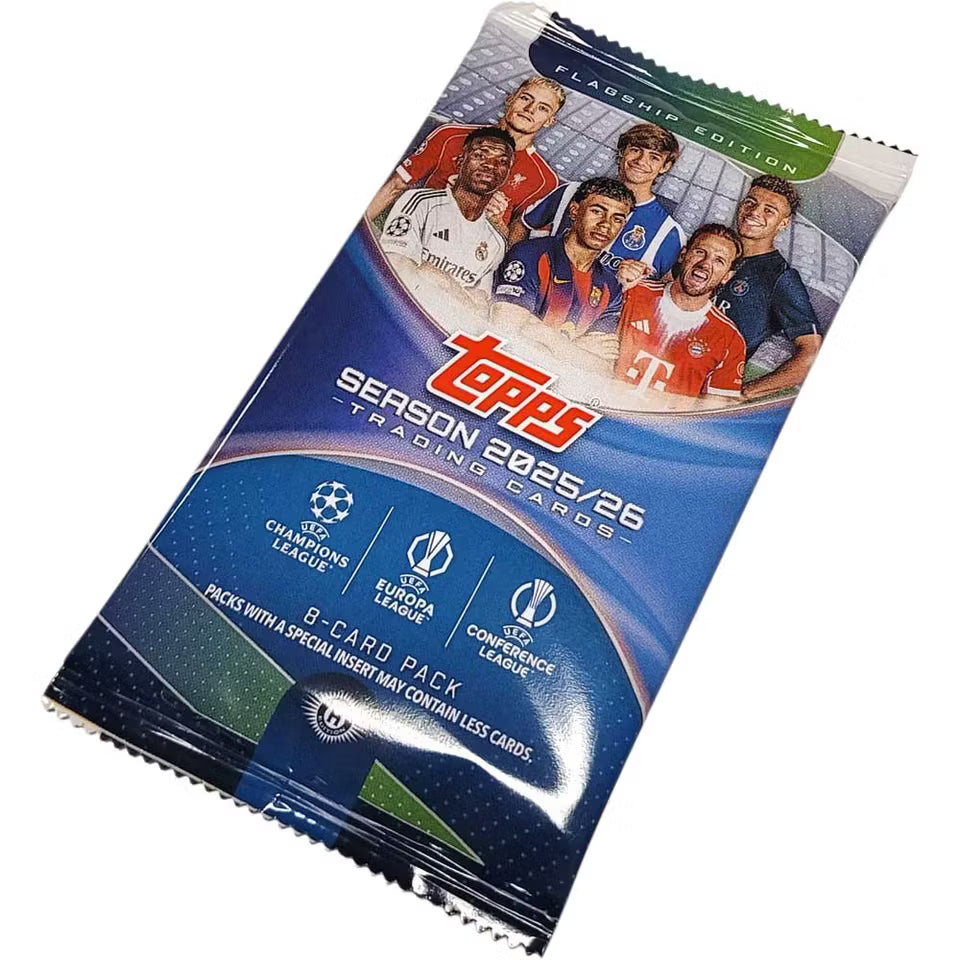2025-26 Topps UEFA Club Competitions Flagship Value Pack