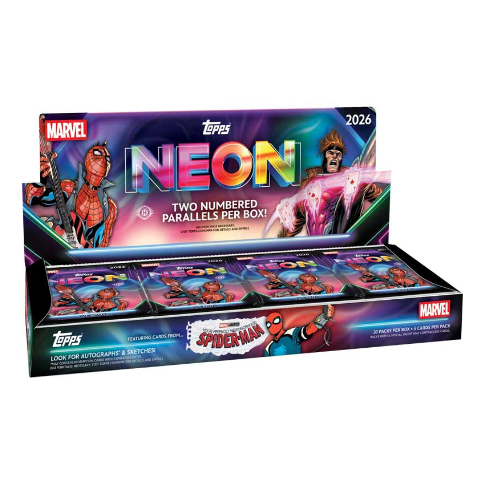 2026 Topps Marvel Neon Hobby Box