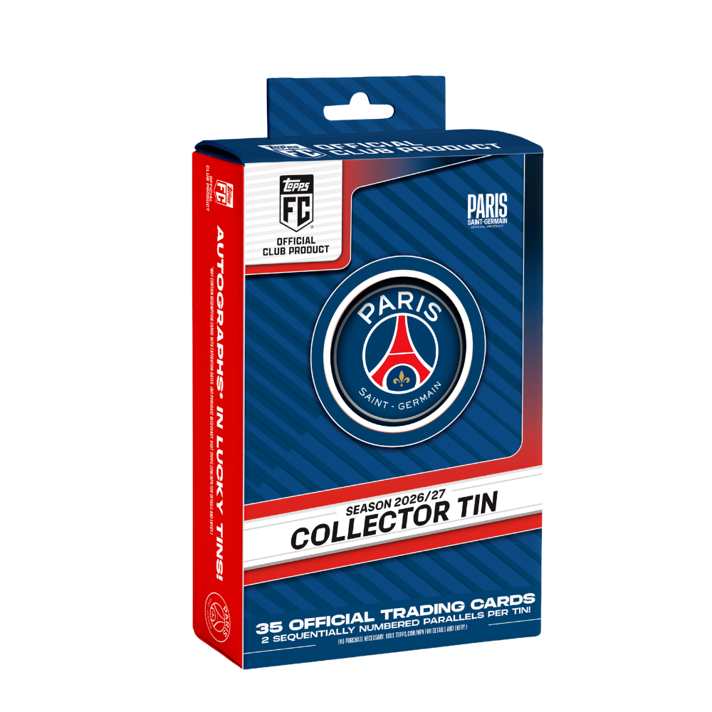 2026-27 Topps Paris Saint-Germain Collector Tin