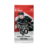 SportZoo SHL 25/26 Series 1 Retail Pack samlarkort med svenska hockeyligans stjärnor.