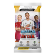Topps Match Attax 25/26 samlarkort förpackning med fotbollskort för säsongen 2025/2026.