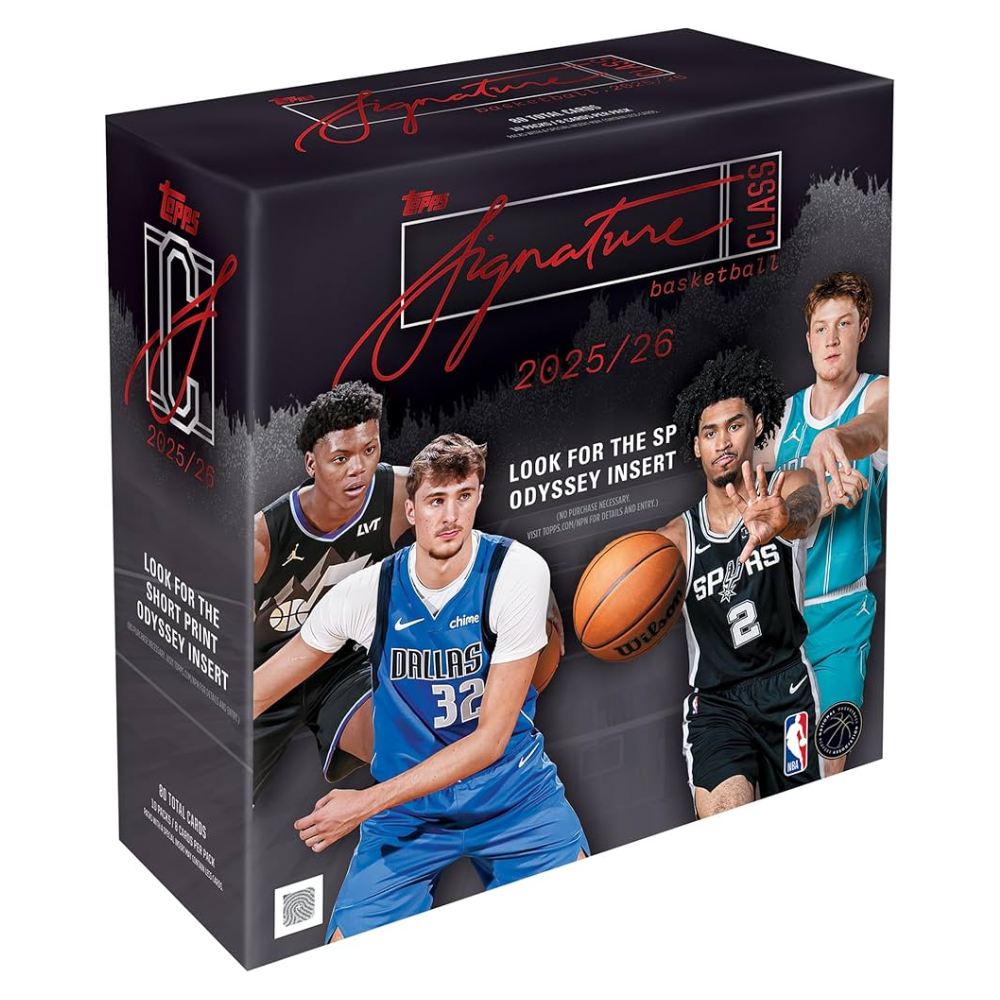 2025-26 Topps Signature Class Basketball Mega Box