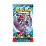 Pokémon Scarlet & Violet 9 Journey Together boosterpack, samlarkort med motiv från SV9-serien.