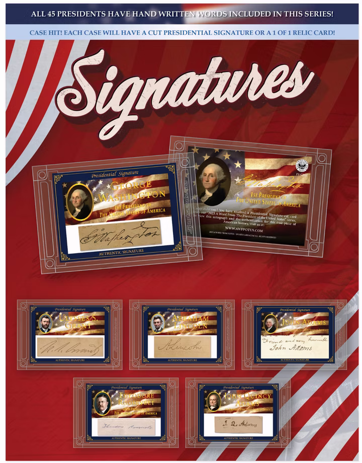 2025 POTUS Presidents of the United States Hobby Box