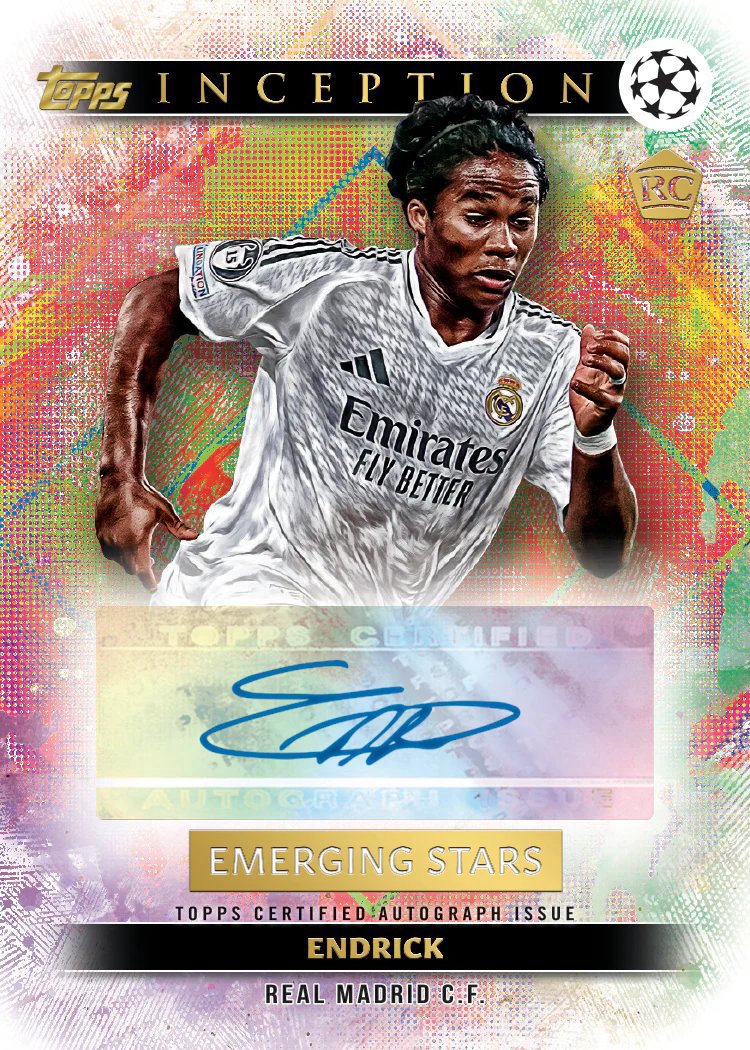 Topps Inception UEFA Club Competitions 24/25 - Hobby Box