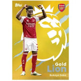 Topps Premier League 2026 Eco Pack med 25 fotbollskort och 2 Limited Edition-kort för samlare.