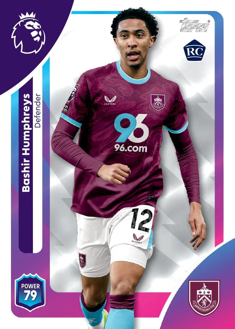 Topps Premier League 2026 Fuld boks – Fodboldkort (28 boosterpakker)