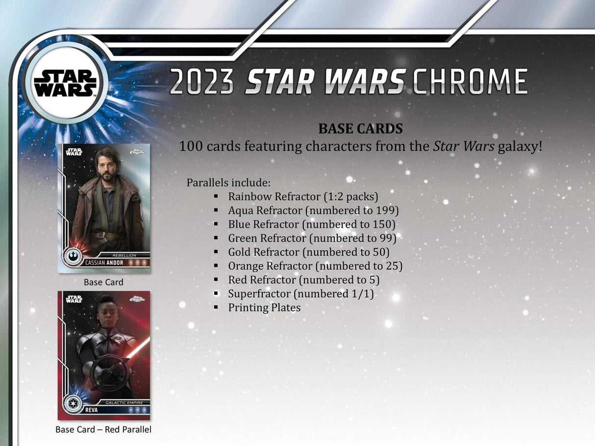 Topps Star Wars Chrome 2023 - Hobbyboks