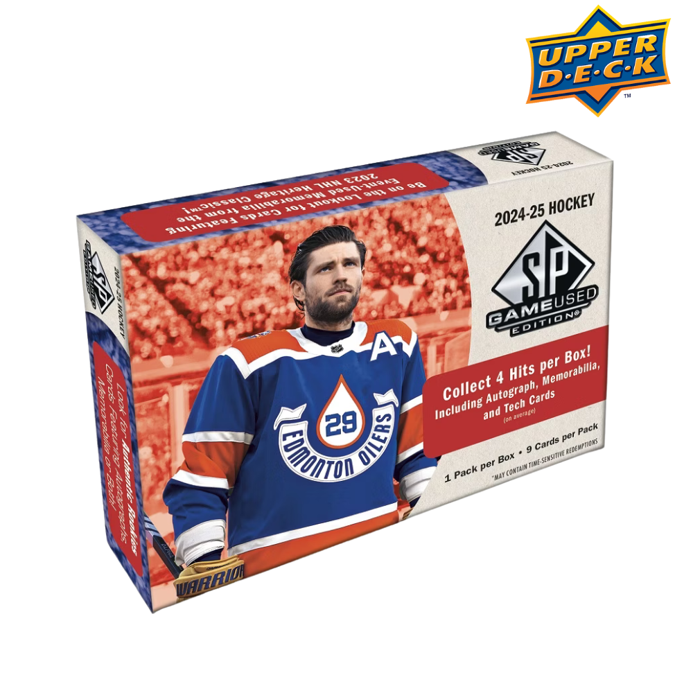 2024-25 Upper Deck SP-spil brugt hockeyhobbyboks